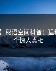 【速报】秘语空间科普：猛料背后10个惊人真相